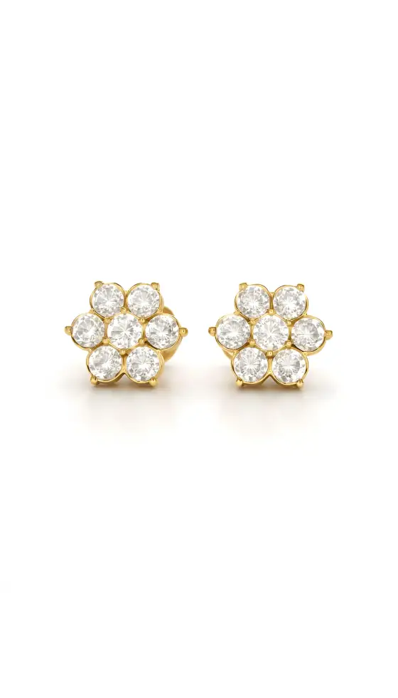 Diamond Ear Rings